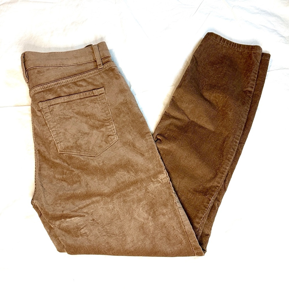 Loft corduroy pants | EUC | brown, high waist, skinny | women’s size 4 | mm